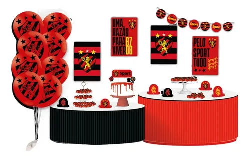 erros comuns ao decorar festa do sport recife simples