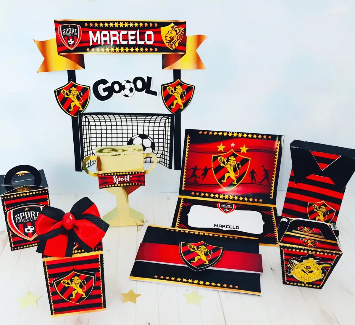quanto custa decoração festa sport recife simples