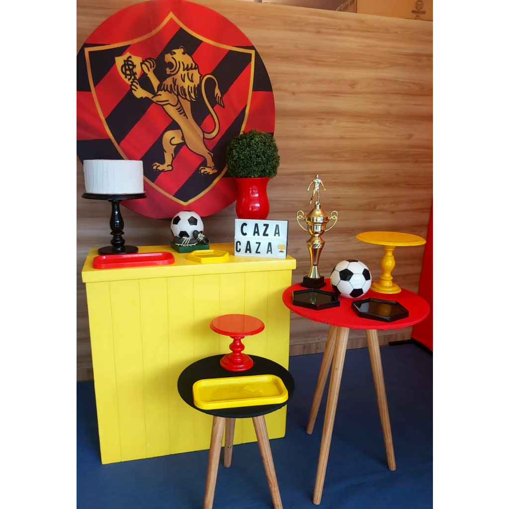 decoração festa do sport simples