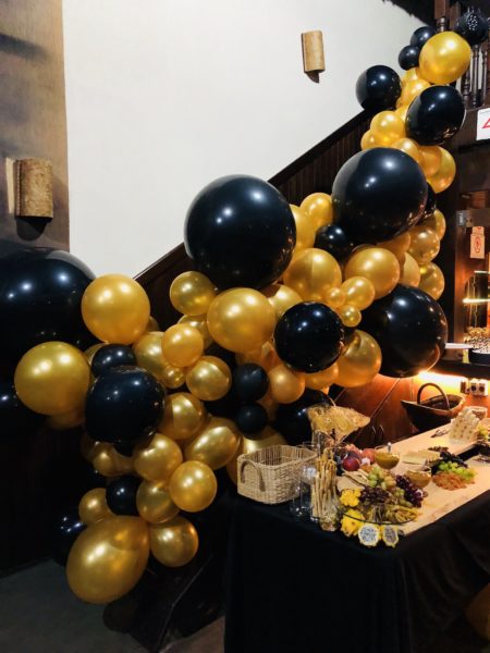 decoração festa empresa simples