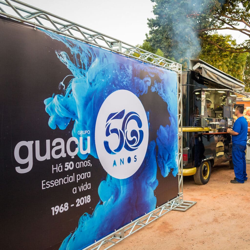 decoração festa empresa simples