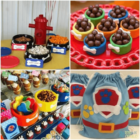 decoração festa infantil patrulha canina