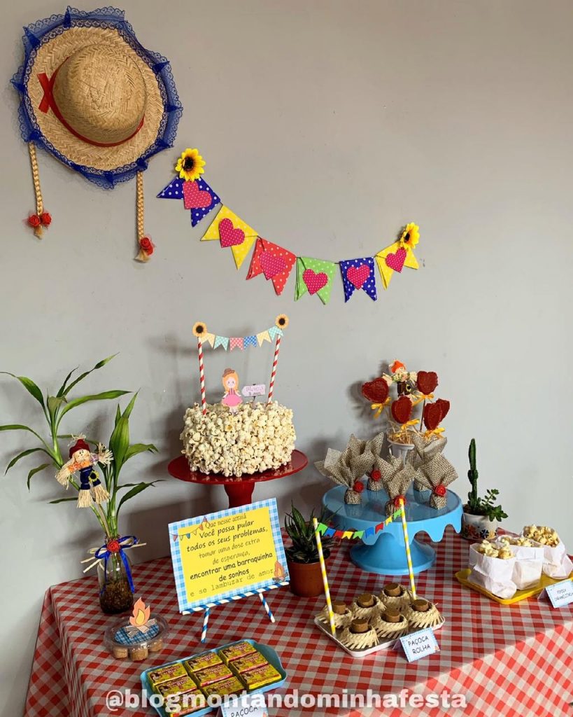 decoração festa junina aniversário simples