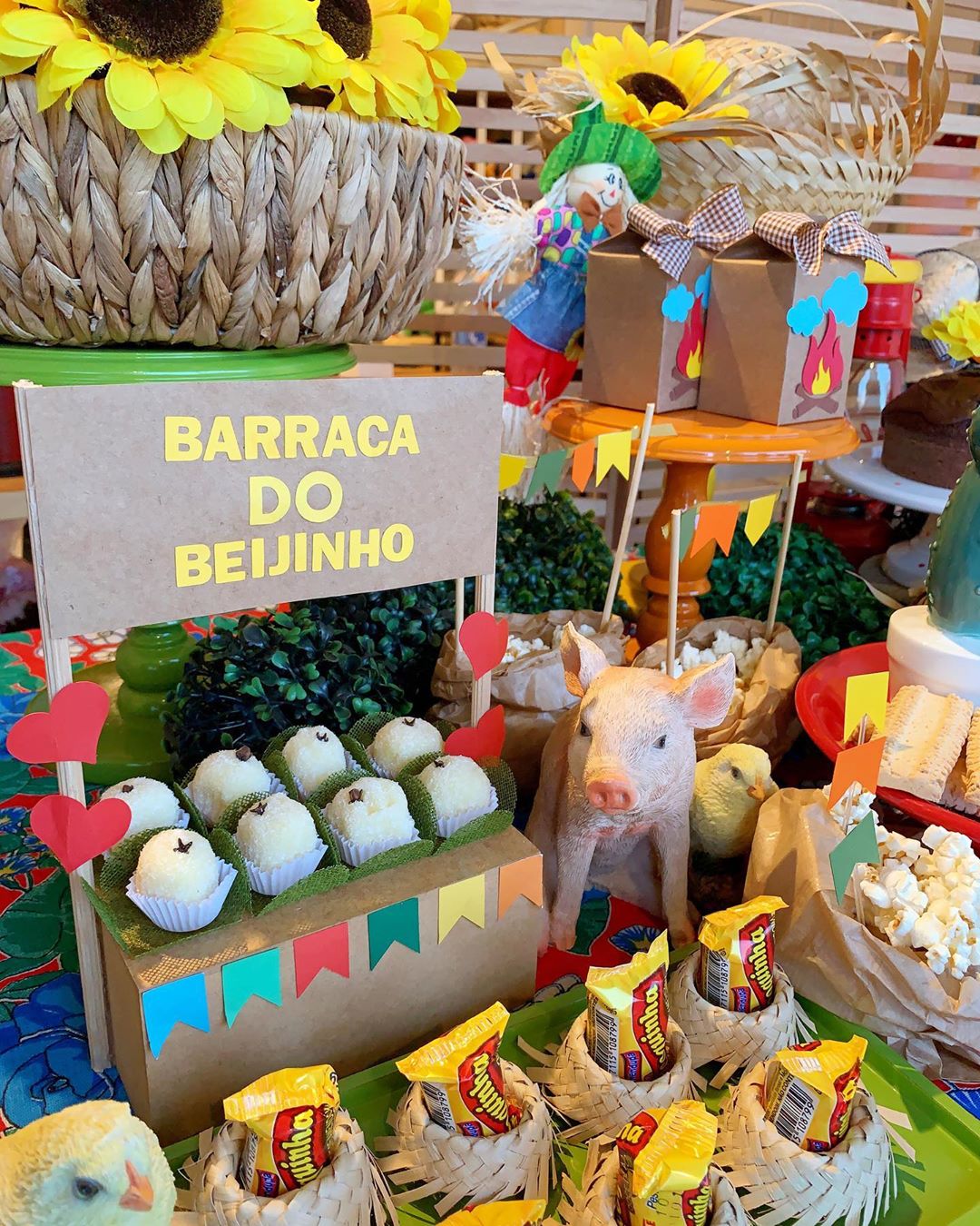 decoração festa junina em casa infantil