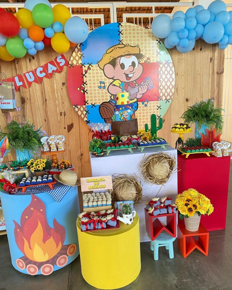 decoração festa junina escolar infantil
