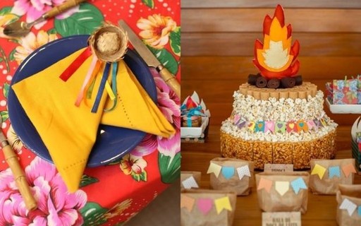 ideias de decoração festa junina infantil menino criativas