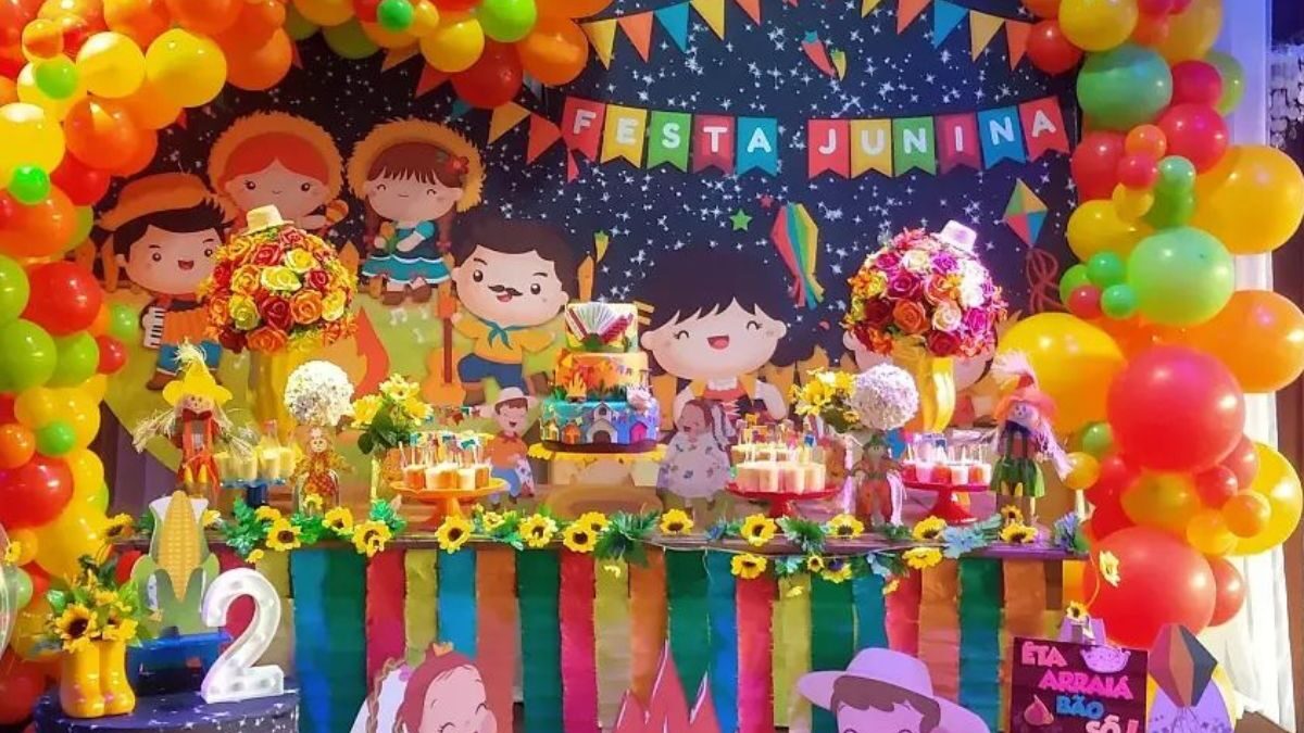 quanto custa decoração festa junina infantil menino