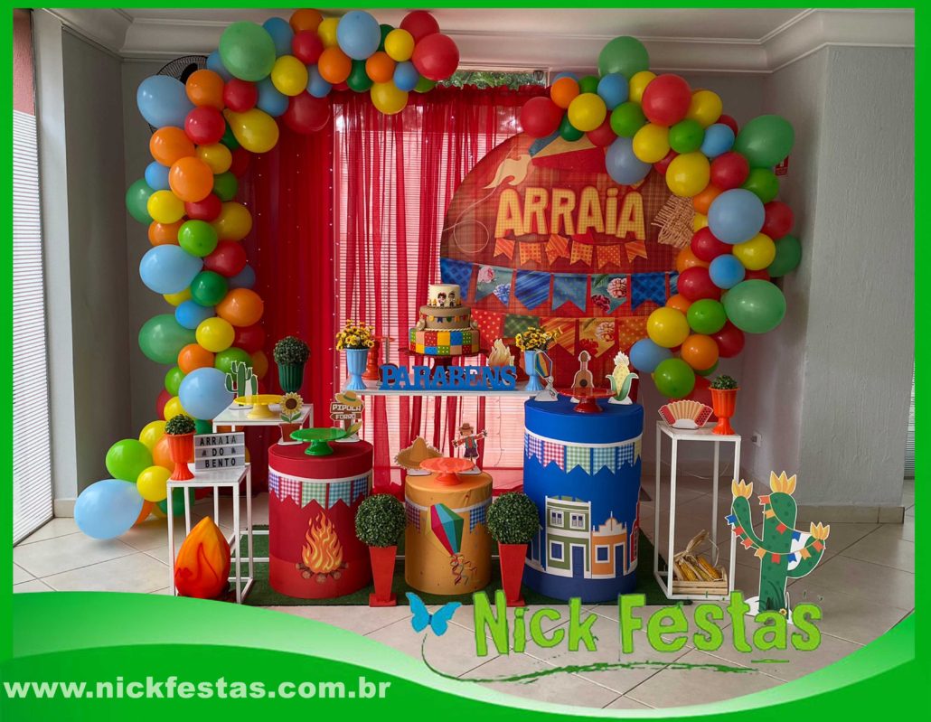 decoração festa junina menino vs menina