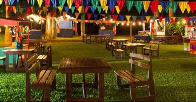 erros comuns decoração festa junina quintal