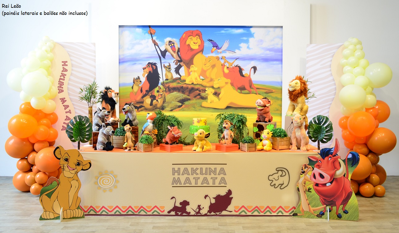 erros comuns ao fazer decoração festa rei leão simples