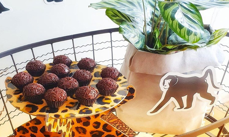 decoração festa tema chocolate