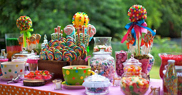 ideias criativas decoração festa tema chocolate