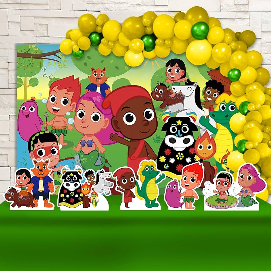 personagens do folclore brasileiro para decoração