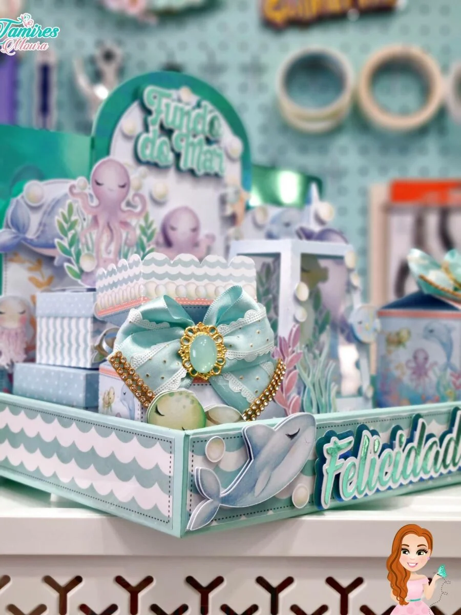 decoração fundo do mar luxo menina vs sereia luxo