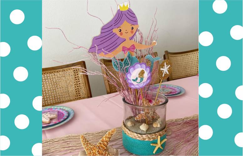 quanto custa decoração fundo do mar luxo menina