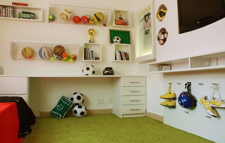 quanto custa decorar um quarto de futebol