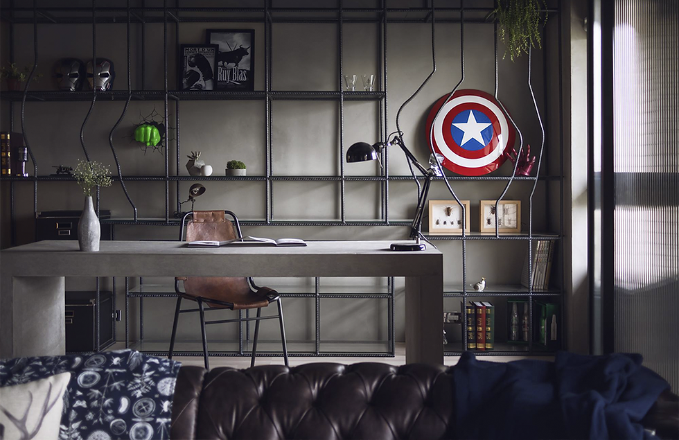 quarto gamer decorado