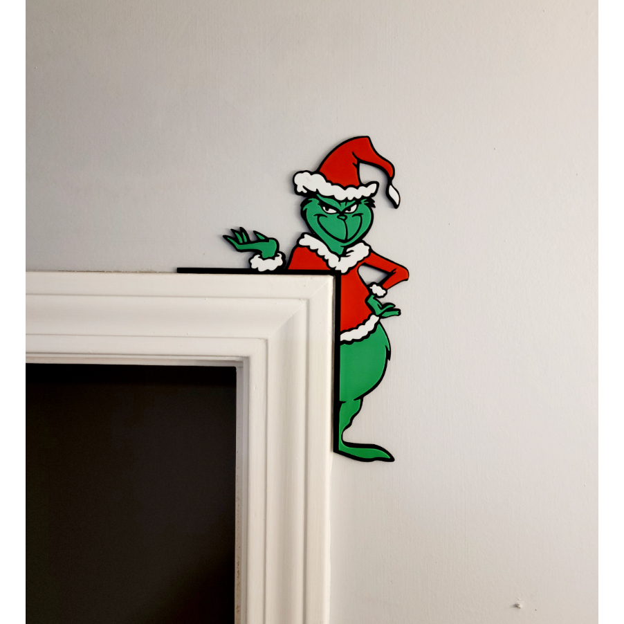 diy decoração grinch