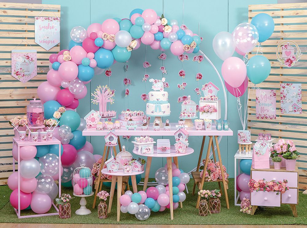 decoração jardim encantado