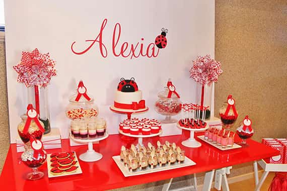 como fazer centro de mesa de joaninha com reciclados