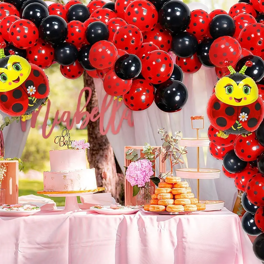 como fazer centro de mesa de joaninha com reciclados