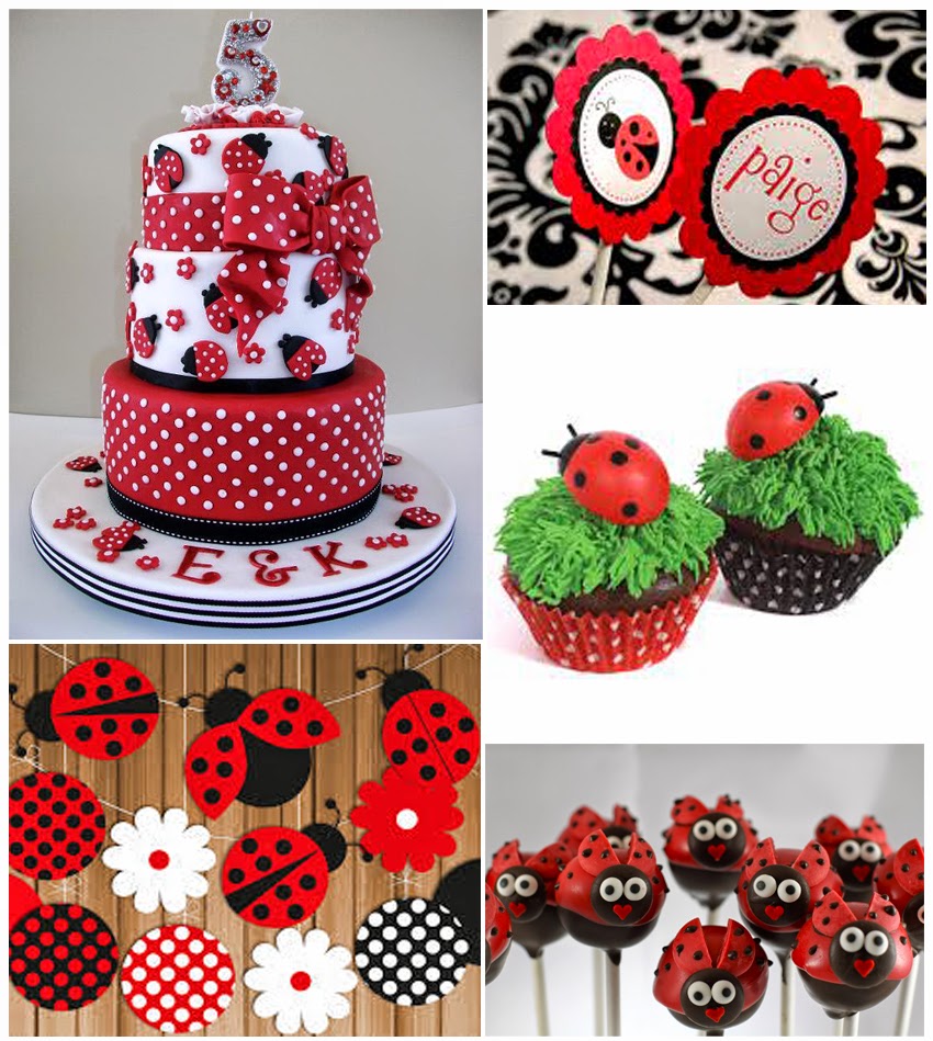 ideias de decoração de festa joaninha simples e barata