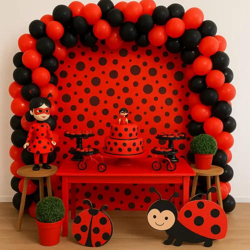 decoração joaninha vs decoração borboleta qual escolher