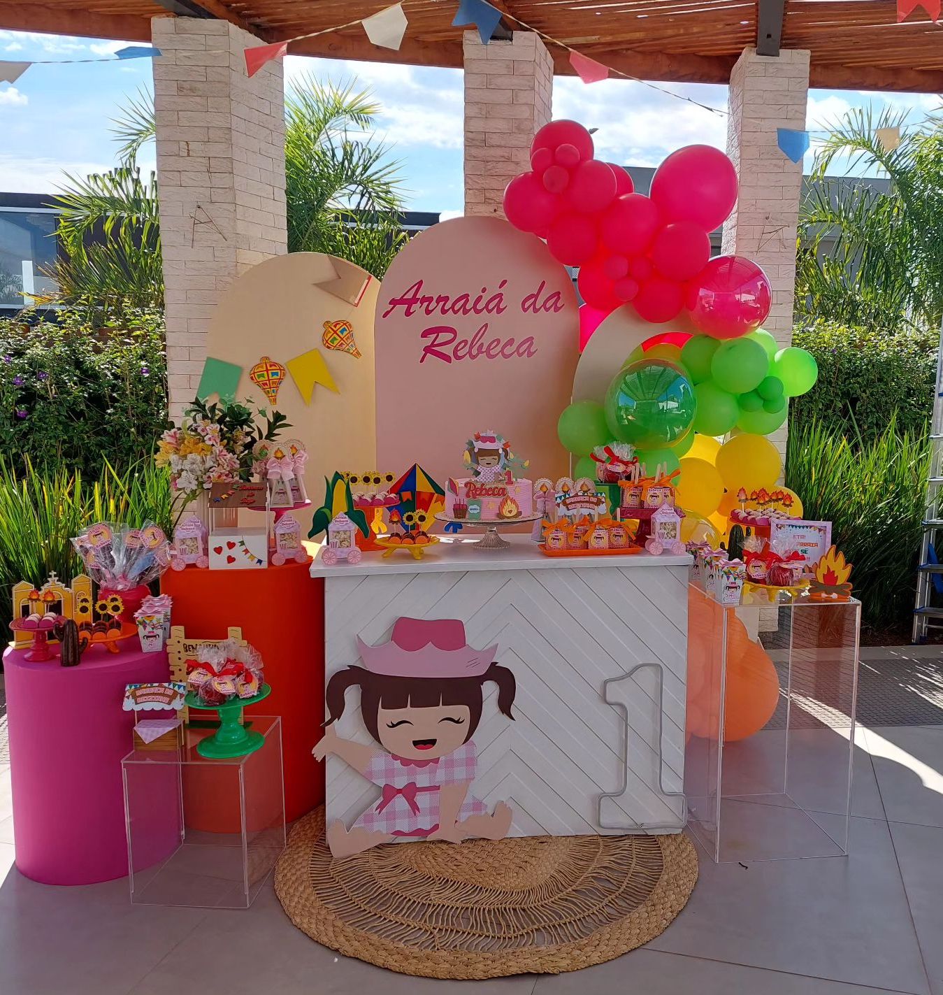 decoração junina infantil