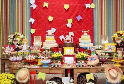 decoração junina infantil
