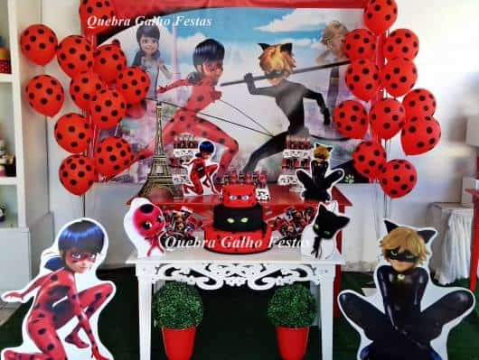 erros comuns na decoração de festa ladybug
