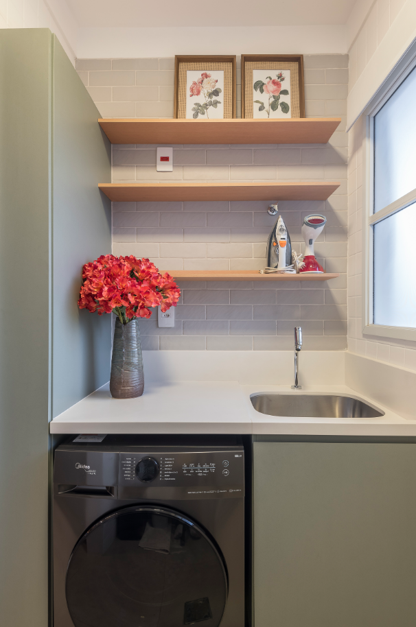 decoração lavanderia