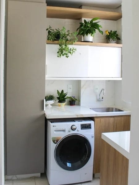 decoração lavanderia