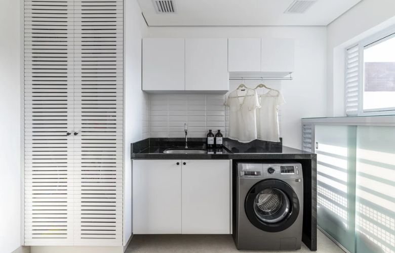 decoração lavanderia