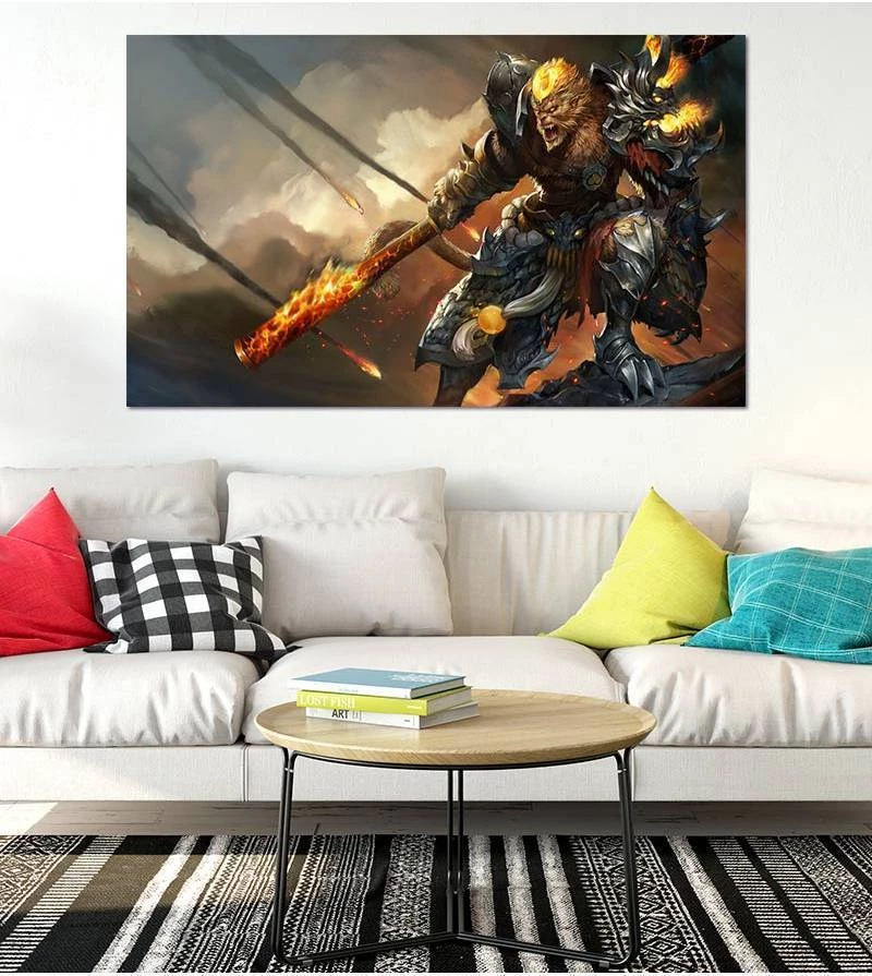 melhores ideias decoração quarto gamer league of legends