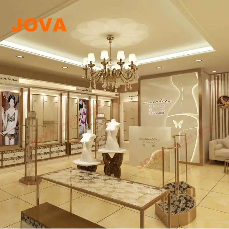 ideias de decoração loja lingerie pequena