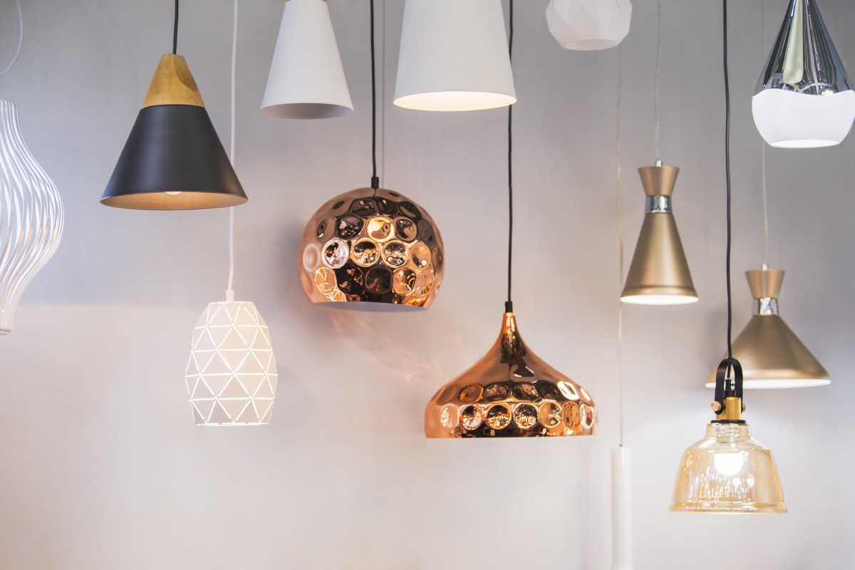 decoração luminária