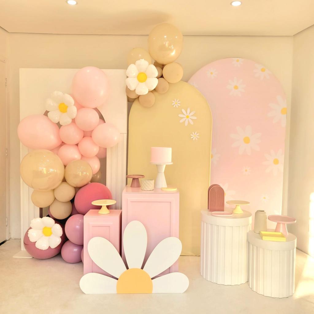 decoração margarida festa infantil