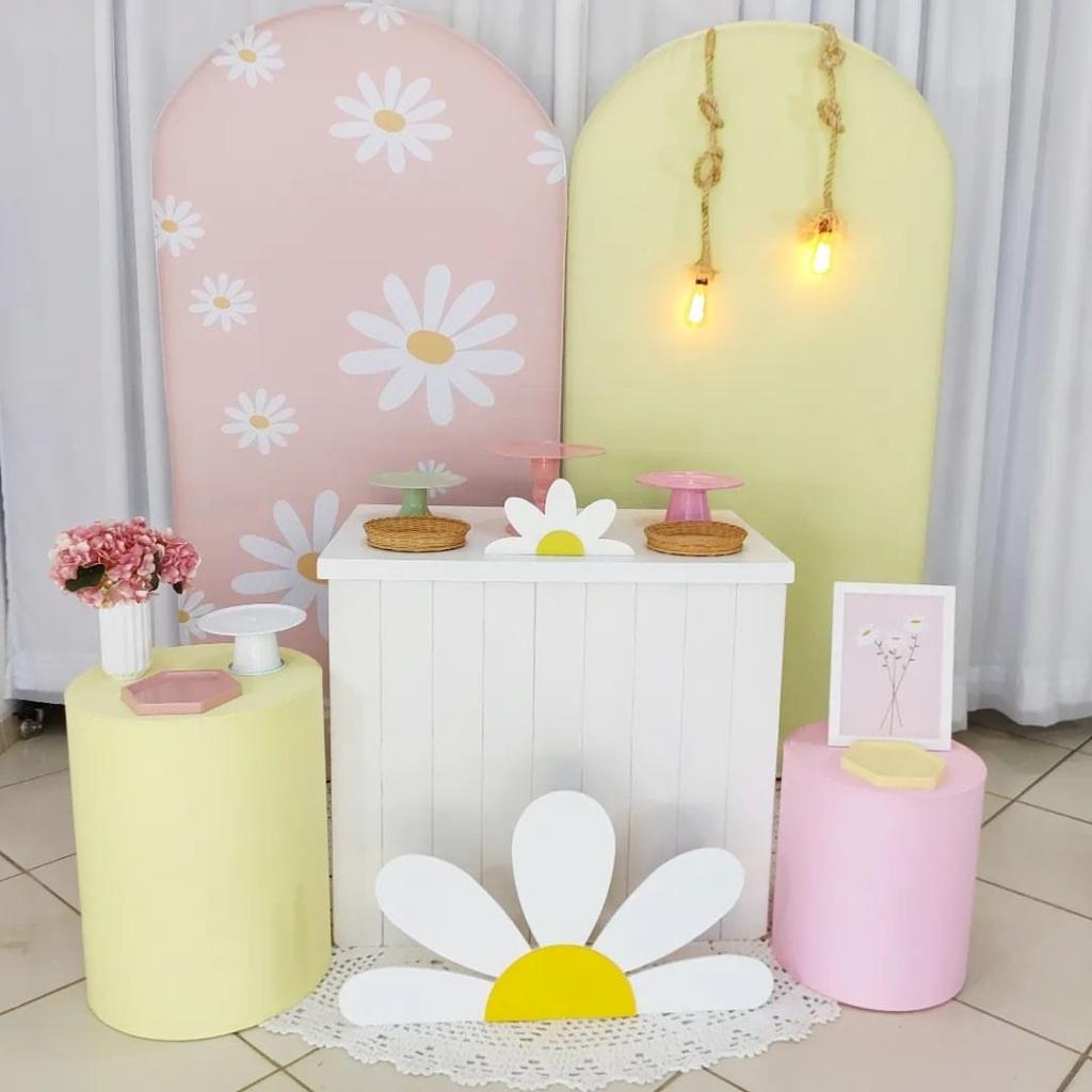 decoração margarida boho chic