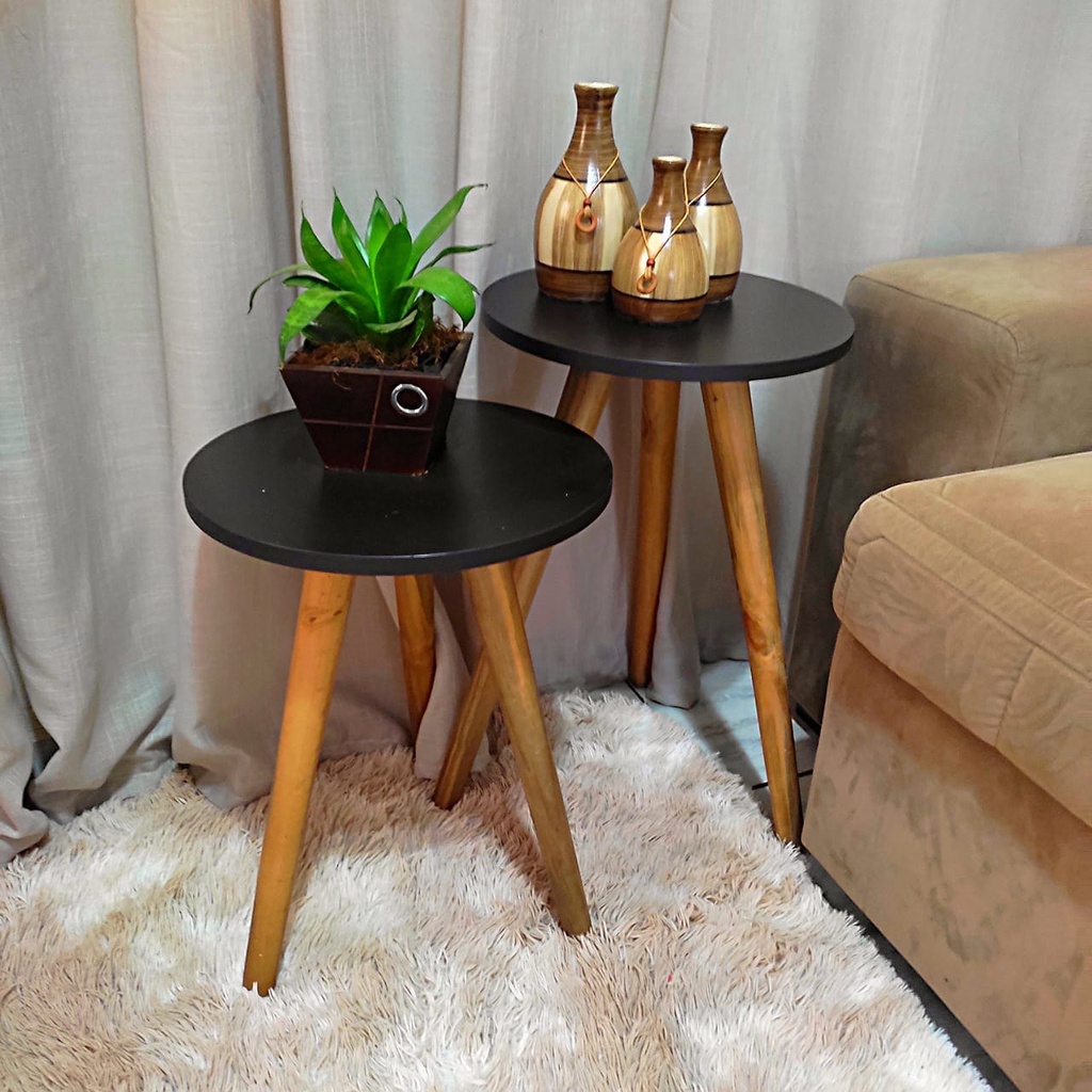 mesa de canto com pe palito