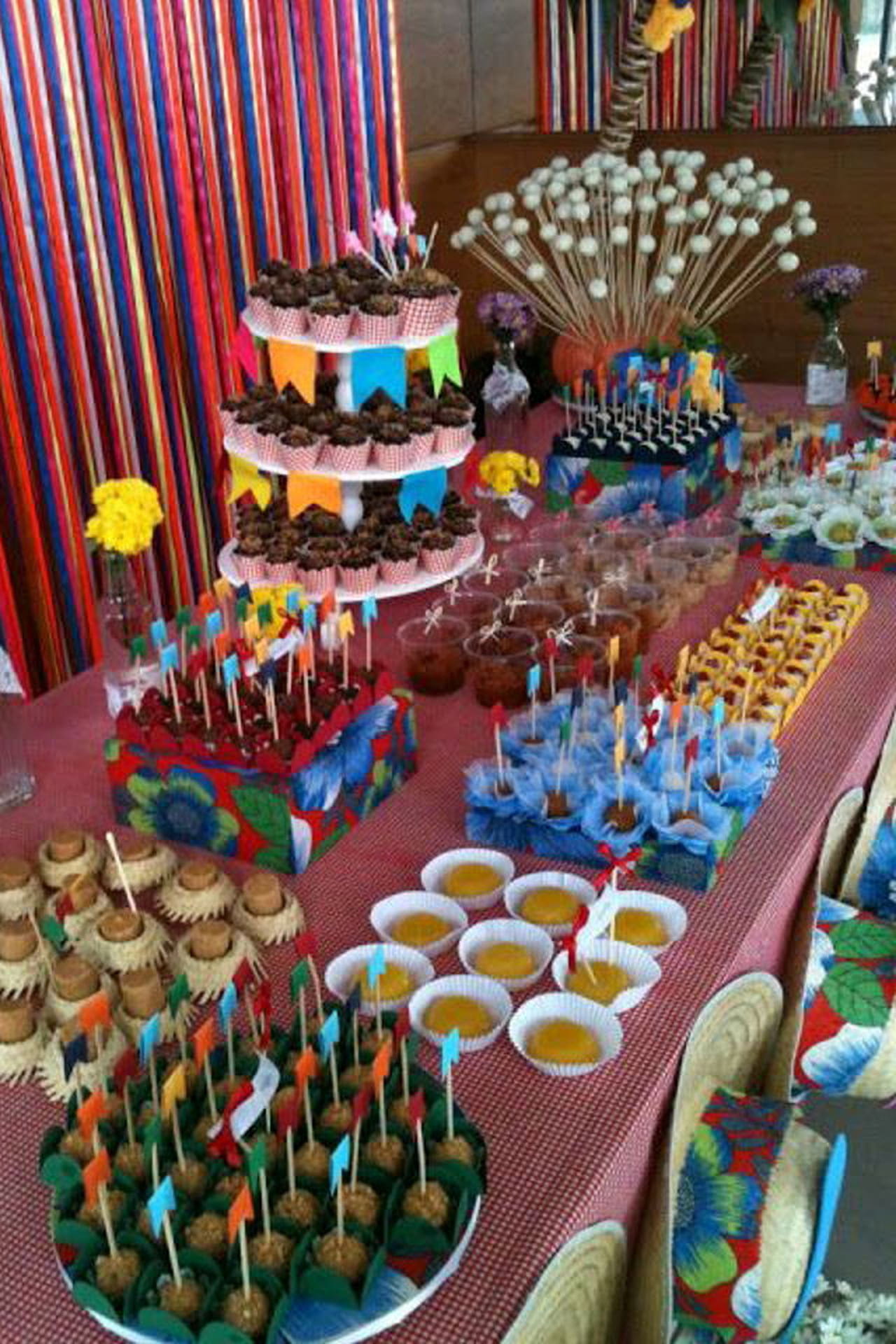mesa de doces festa junina