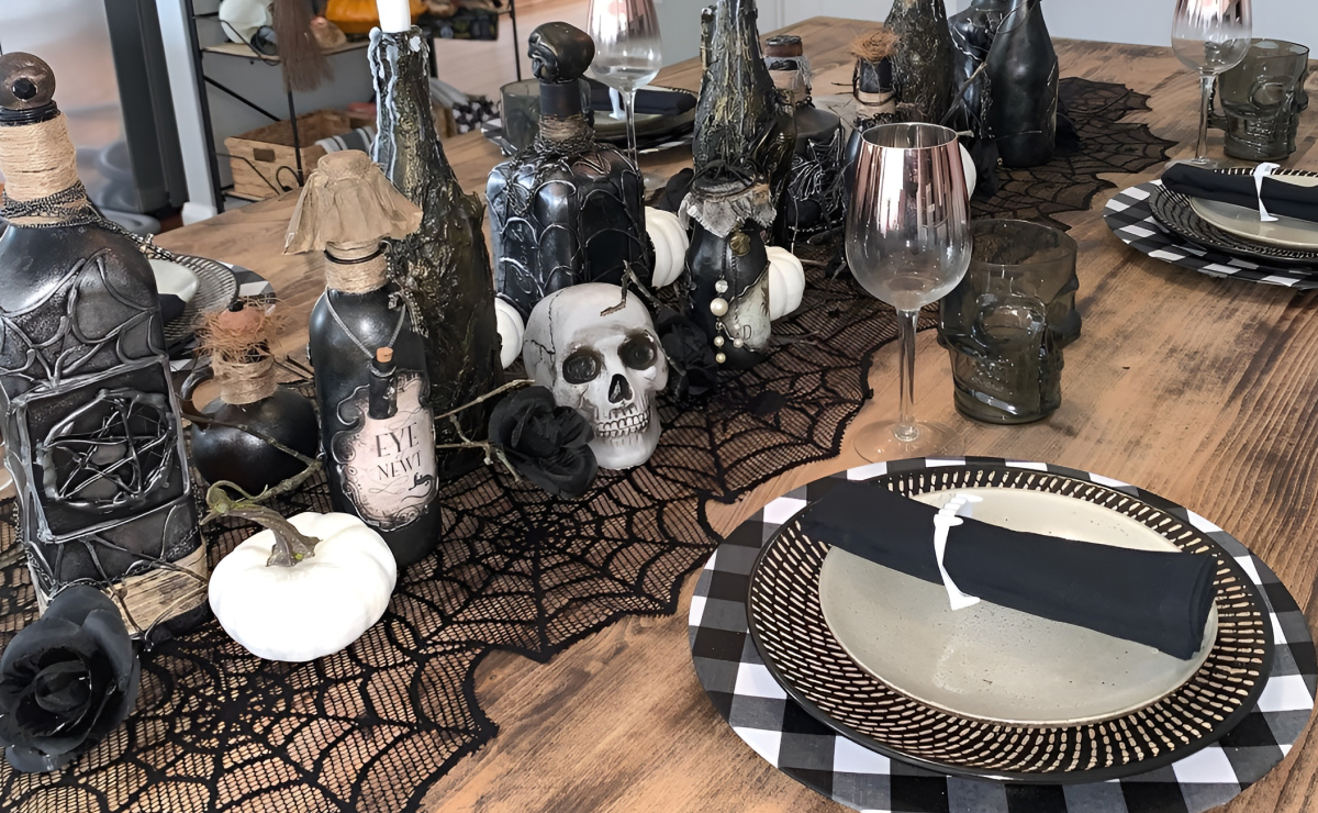 erros comuns na decoração de mesa de halloween