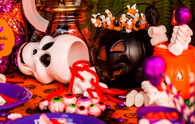 quanto custa decorar mesa de halloween