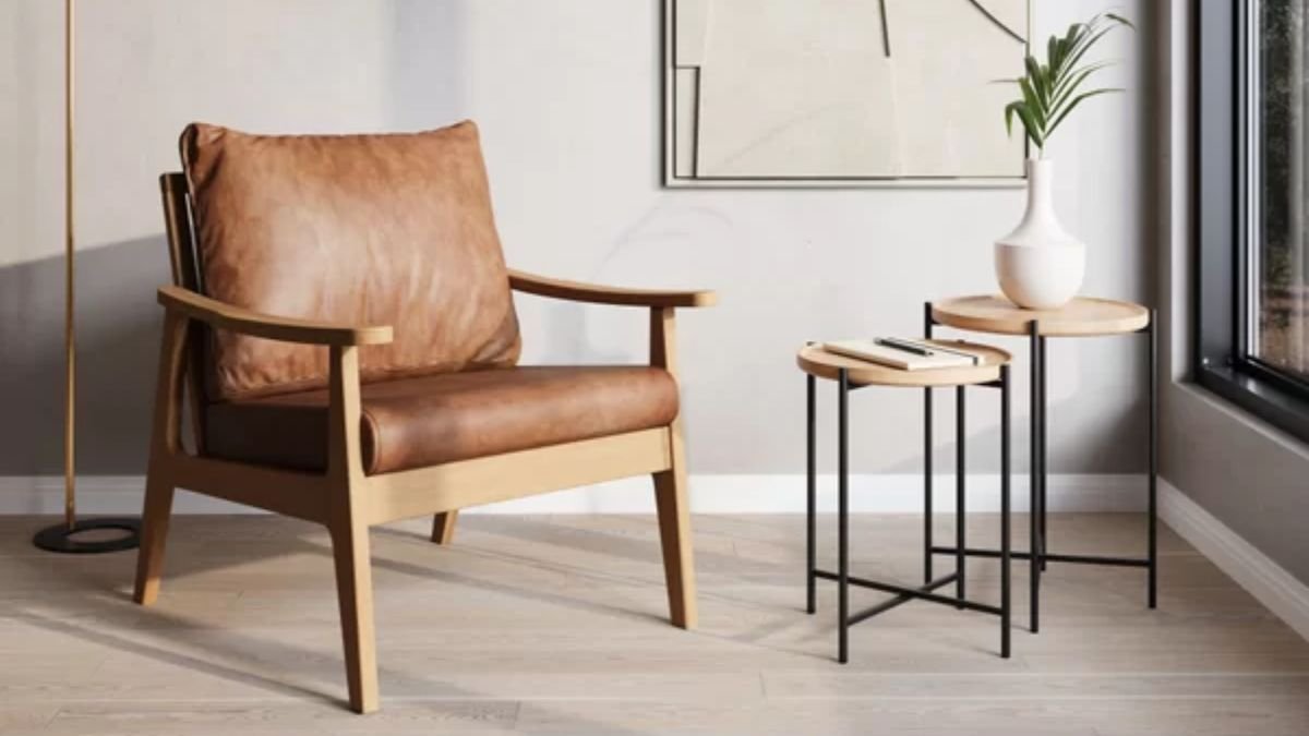 decoração mesa lateral sala de estar