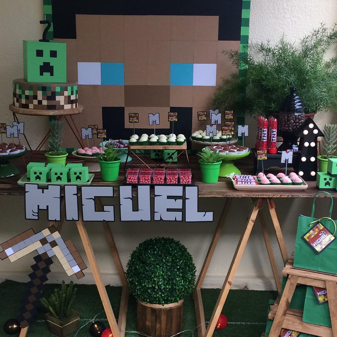 erros comuns decoração mesa minecraft