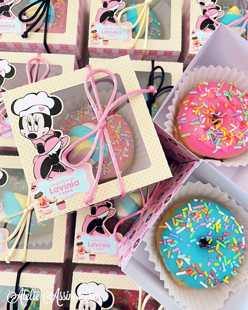 Locação Decoração Minnie Confeiteira