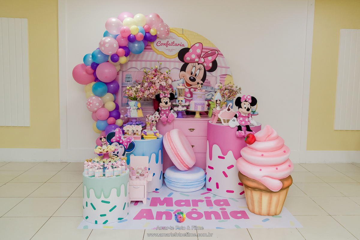 Festa Minnie Confeiteira 2 anos