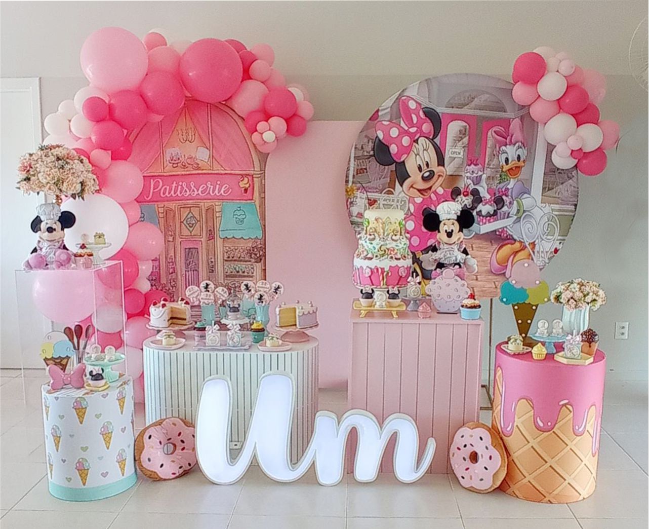 Kit Festa Minnie Confeiteira Completo