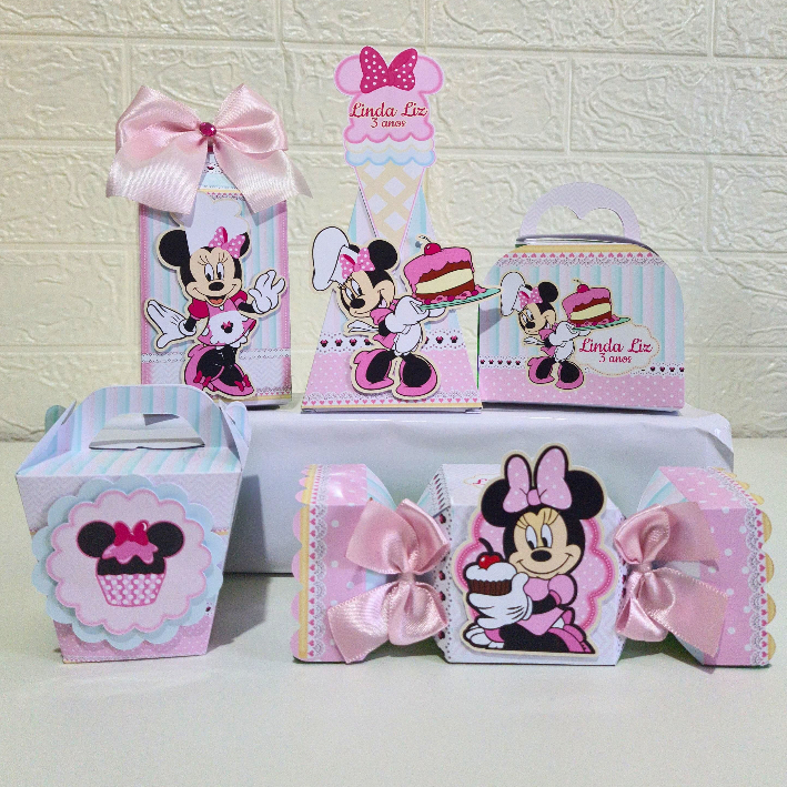 Mesa de Doces Minnie Confeiteira