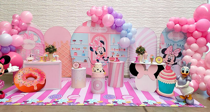 Festa Minnie Confeiteira 2 anos
