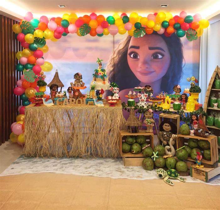 quanto custa uma decoração moana adulta completa